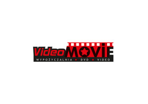 Projekt logo wypożyczalni kaset Video Movie
