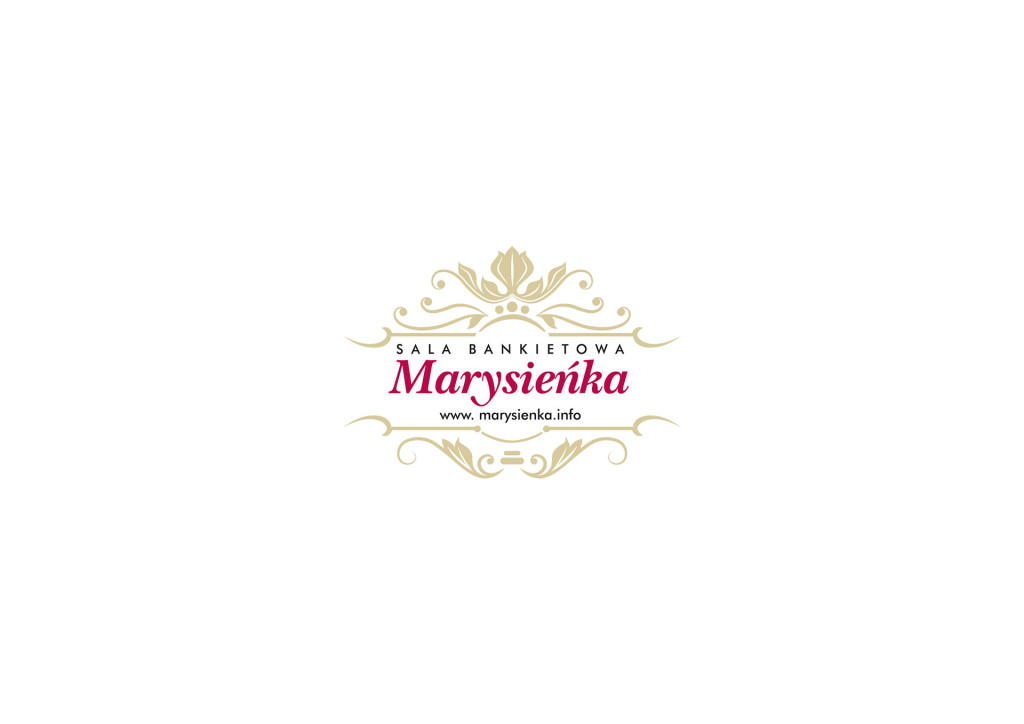 Projekt logo Sali Bankietowej Marysieńka