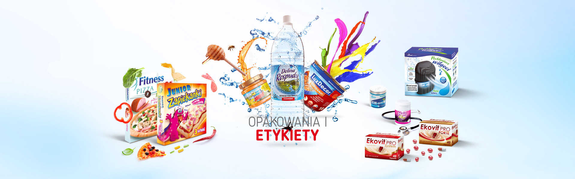 Opakowania i etykiety